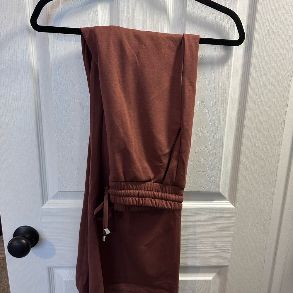 2 Piece Lounge Sets V Neck Sweatsuit Wide Leg Tracksuit - Picture 10 of 10